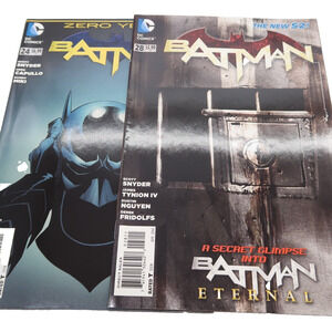 DC Comics Batman #24 & #28 - 2013 - Key Issue - First Appearance Harper Row